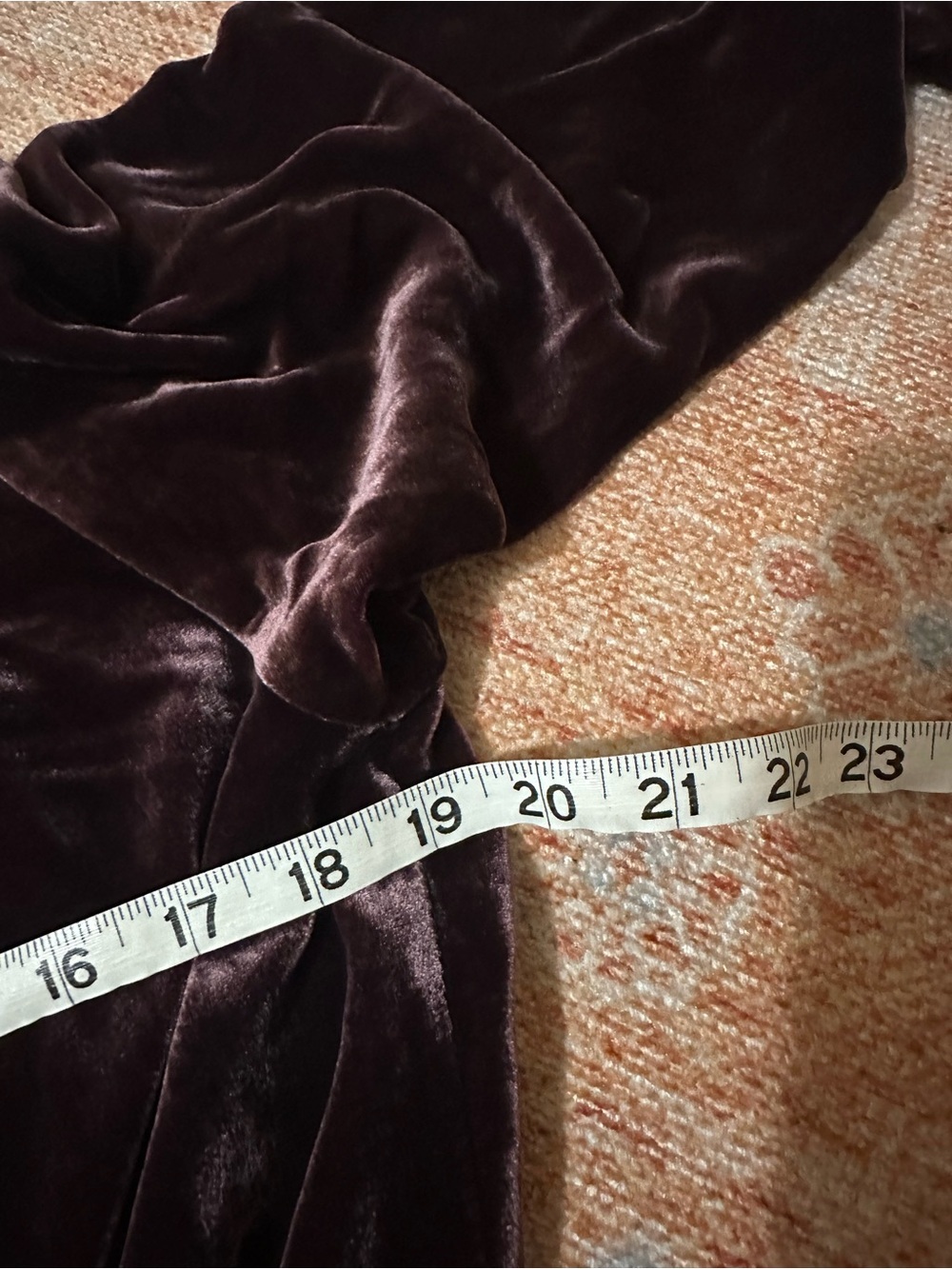 EILEEN FISHER Velvet Kimono Jacket wine mauve silk blend size small - Picture 7 of 7